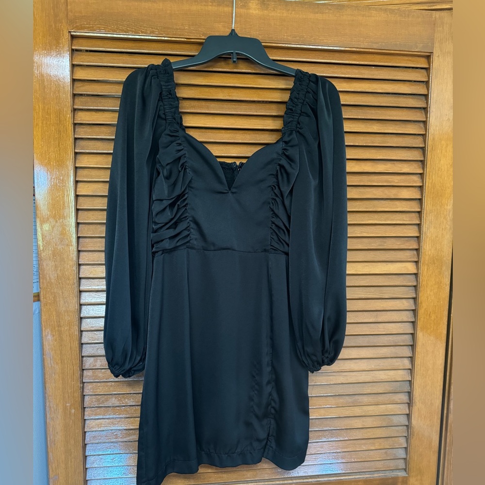 Black boutique party dress